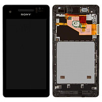 Дисплейный модуль Sony LT25 черный, фото 3