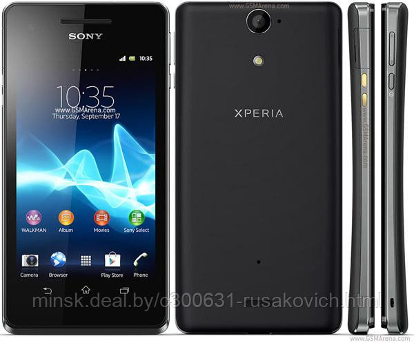 Дисплейный модуль Sony LT25 черный (оригинал)