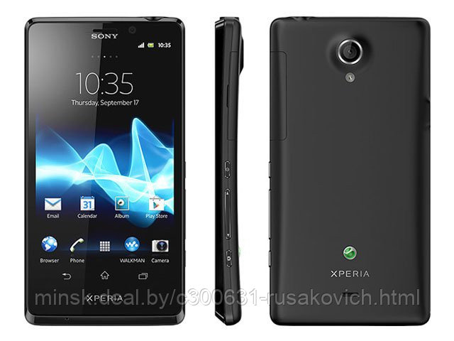 Дисплейный модуль Sony LT30 черный