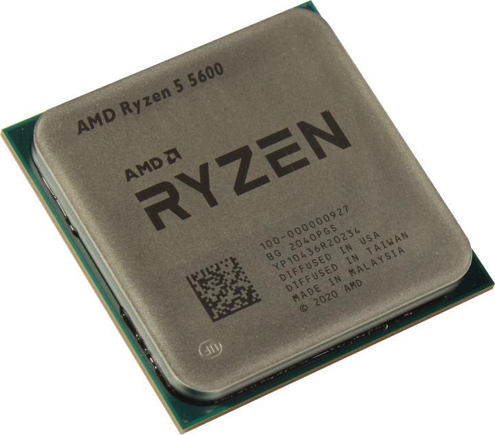 CPU AMD Ryzen 5 5600 (100-000000927) / Socket AM4 - фото 1 - id-p210647632