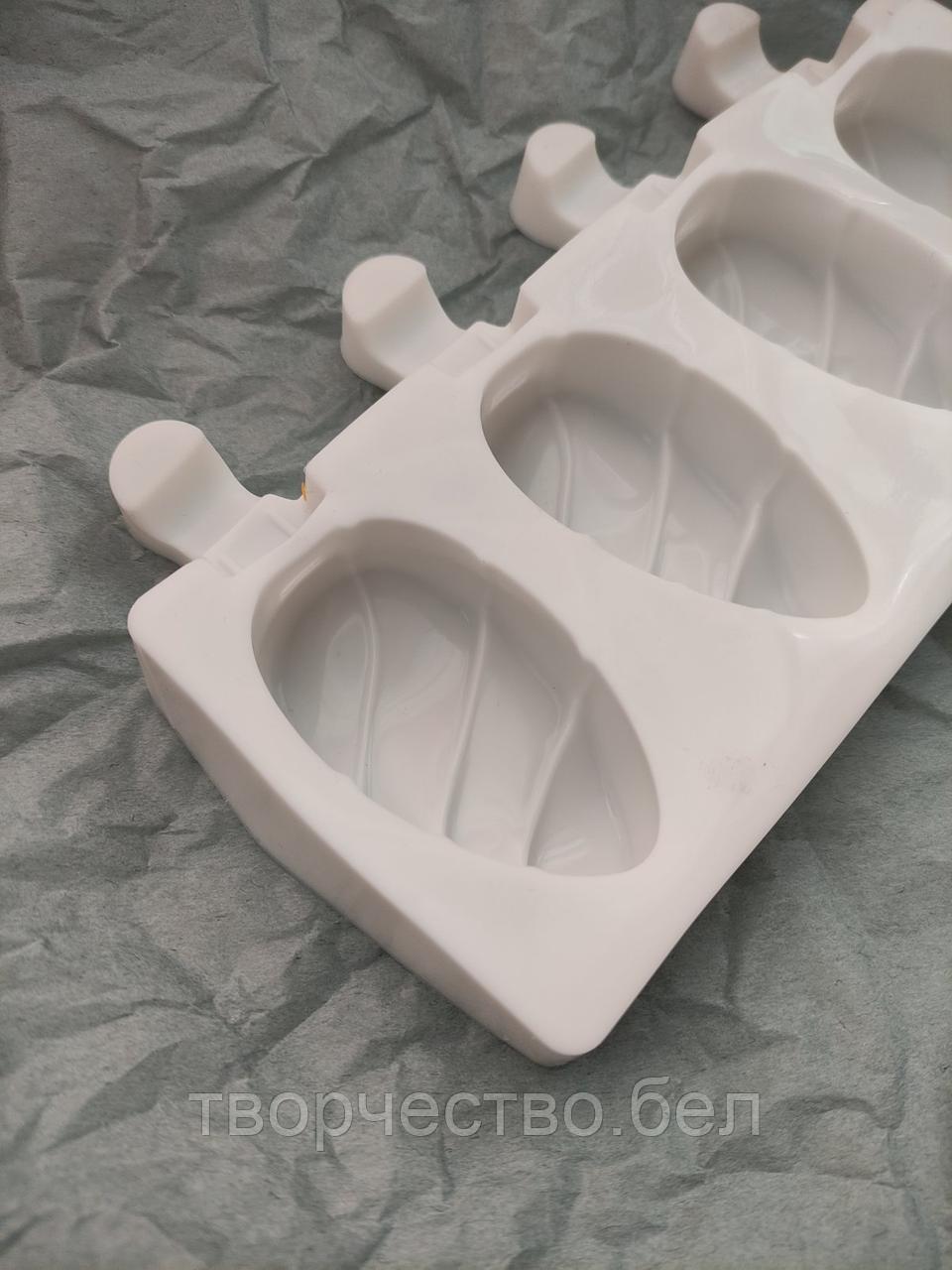 Форма силиконовая для саше, мыла Мороженое, 4 ячейки - фото 2 - id-p209920801