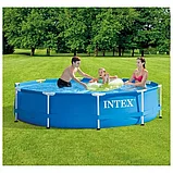 Каркасный бассейн INTEX 28202NP Metal Frame Set с фильтр-насосом 305х76 см, фото 8