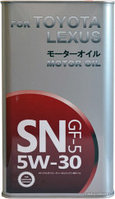 Моторное масло Fanfaro Toyota / Lexus 5W-30 4л