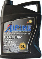 Масло Alpine Syngear 75W-90 5л