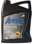 Масло Alpine Gear Oil 80W-90 GL-4 5л - фото 1 - id-p210757401