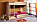 Двухъярусная кровать Крепыш 01 в цвете венге/дуб молочный, фото 3