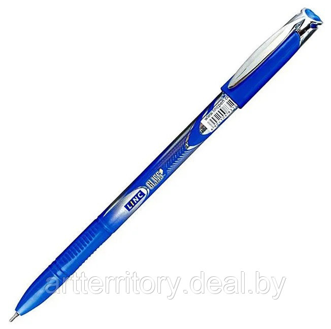 Ручка шариковая Linc GLISS, 0,7мм (синий) - фото 1 - id-p210757665