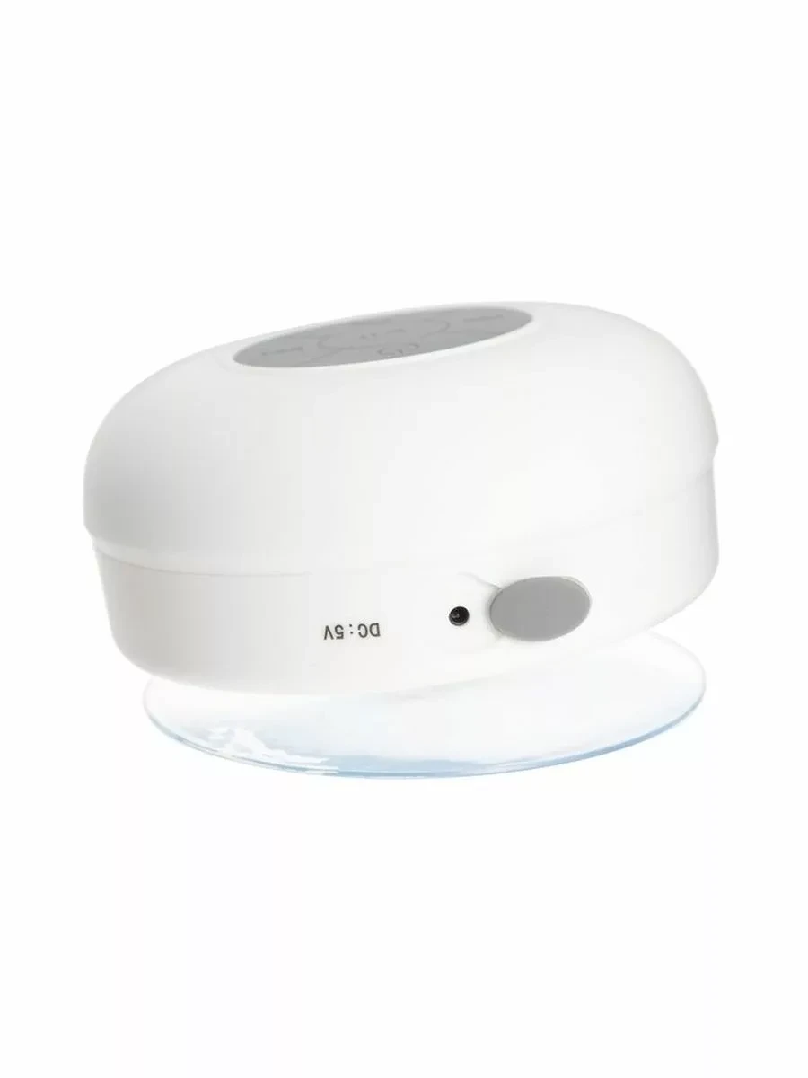 Водонепроницаемая Bluetooth колонка для душа BathBeats (белый) - фото 1 - id-p210757808