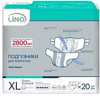 Подгузники для взрослых Lino Extra Large