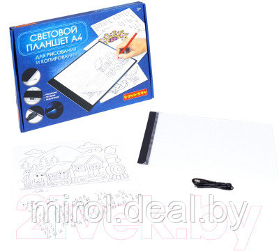 Набор для творчества Bondibon Световой планшет для рисования и копирования / ВВ5195 - фото 9 - id-p210765548