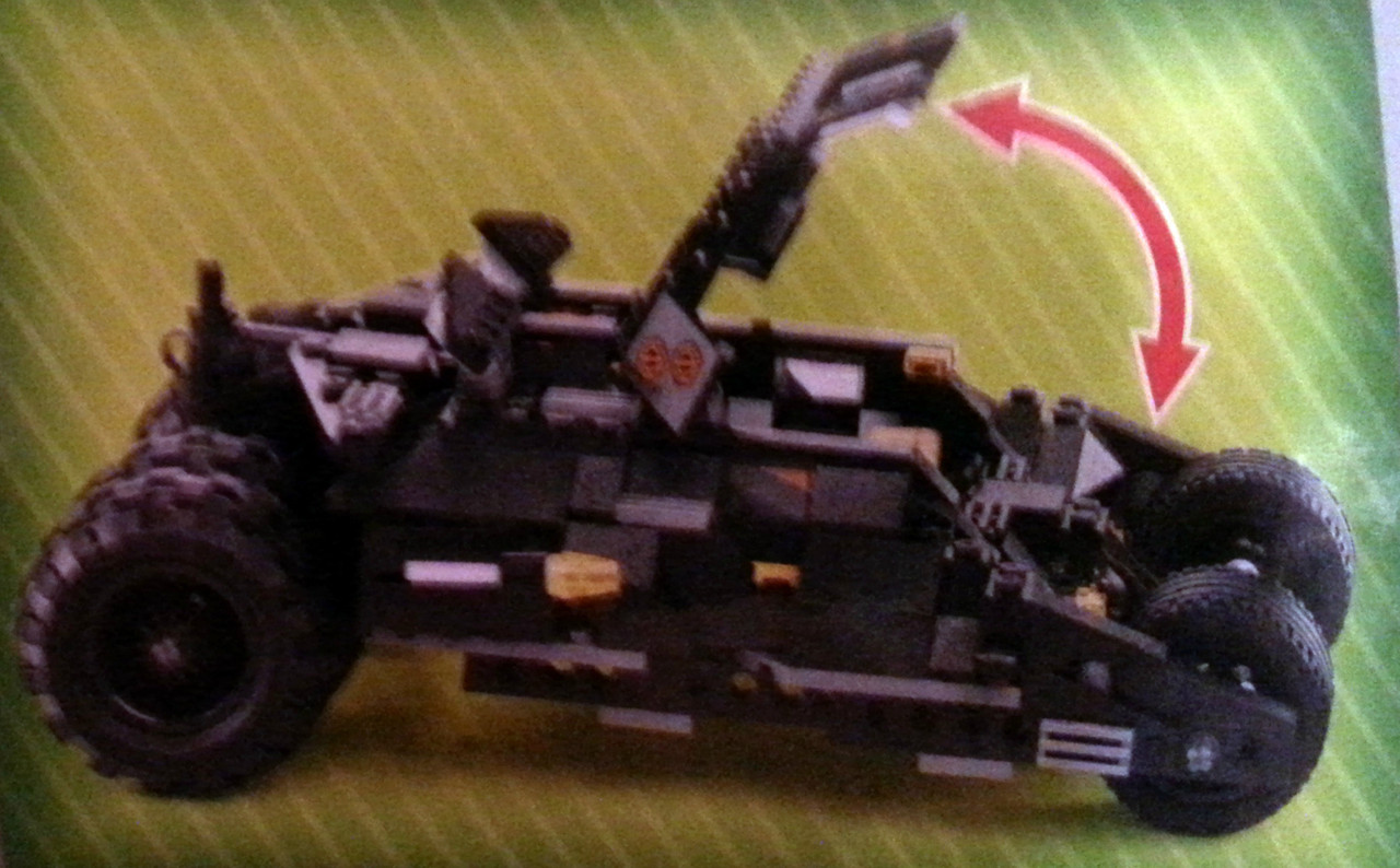 Бэтмобиль детский конструктор лего lego - фото 6 - id-p29839885