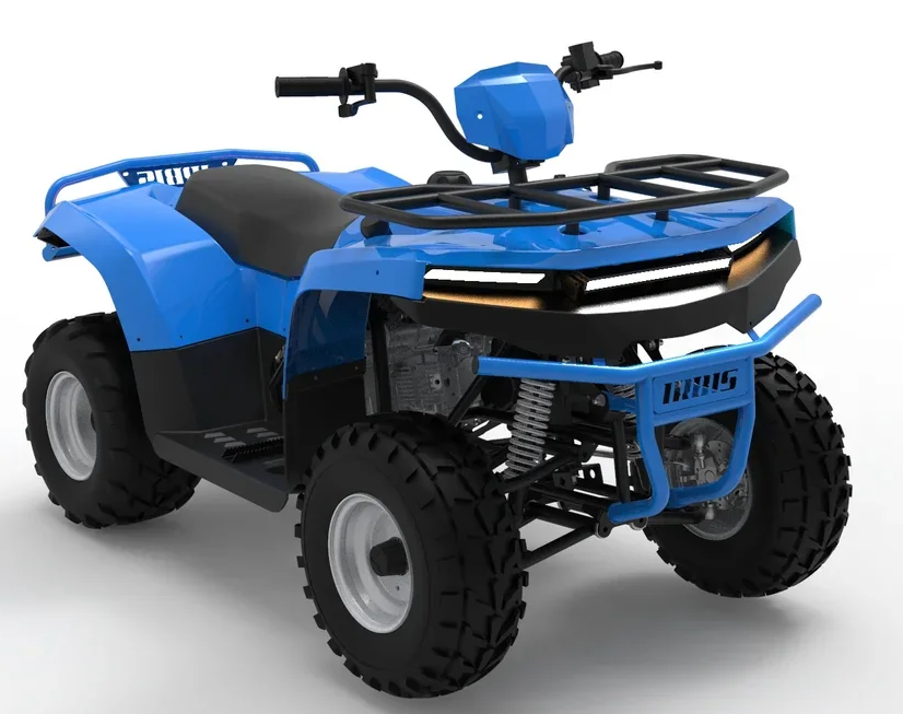 Квадроцикл IRBIS ATV125 Синий - фото 1 - id-p210772232
