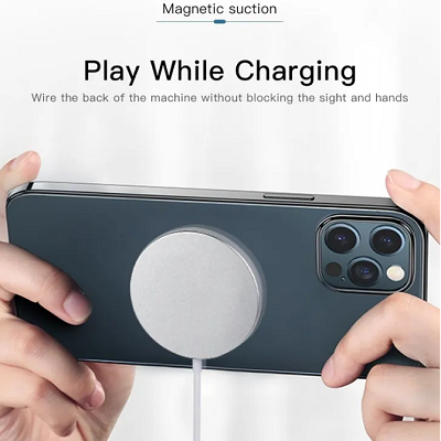 Беспроводное зарядное устройство COTEetCI CS5702 MagSafe Charger для iPhone, белый - фото 2 - id-p210772285