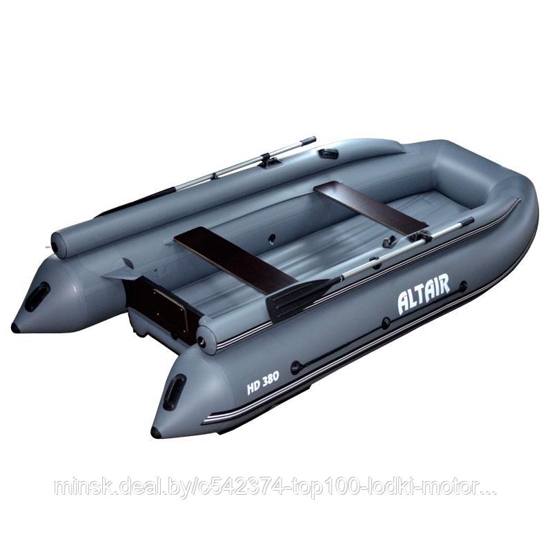 Надувная лодка ПВХ Altair HD-380 ФБ НДНД с фальшбортом