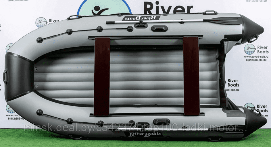 Надувная лодка RiverBoats RB 430 (НДНД) - фото 6 - id-p210772549