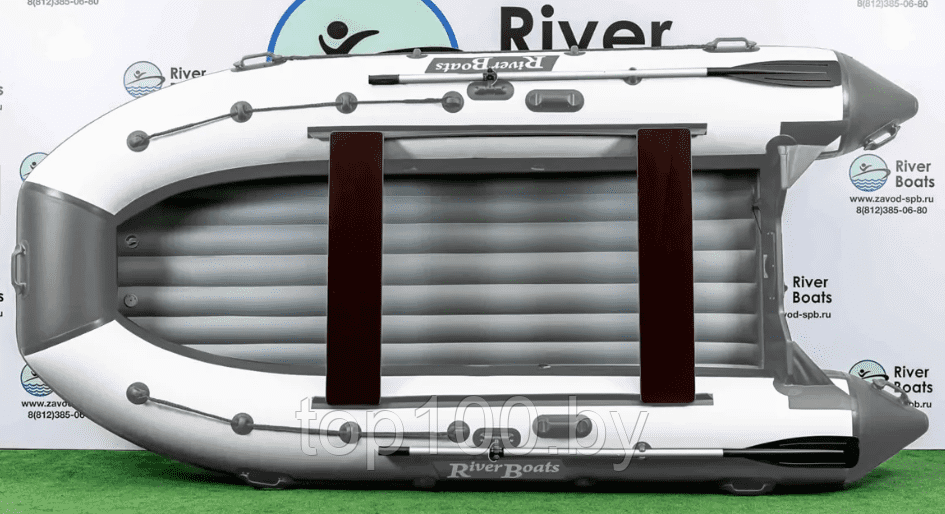 Надувная лодка RiverBoats RB 430 (НДНД) - фото 7 - id-p210772549