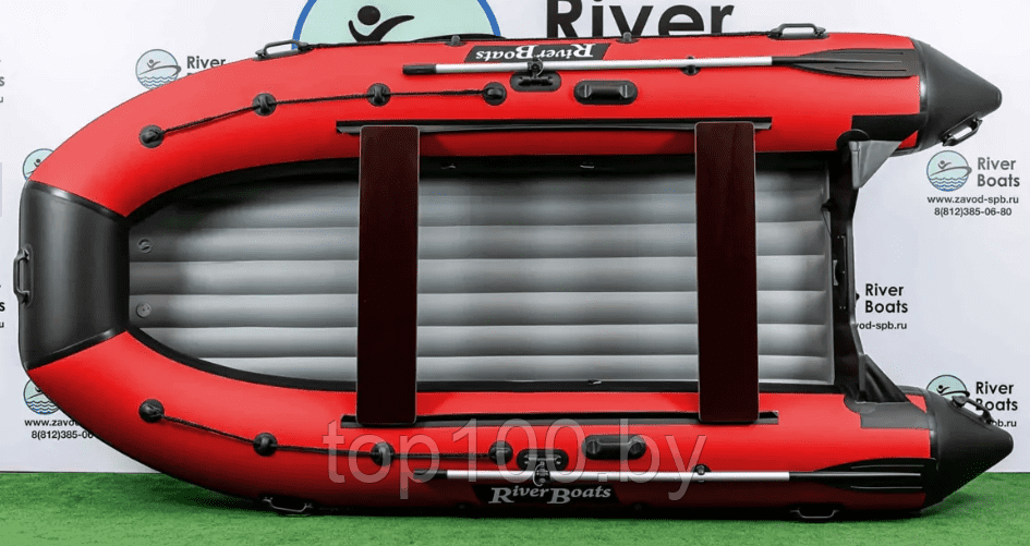 Надувная лодка RiverBoats RB 430 (НДНД) - фото 8 - id-p210772549