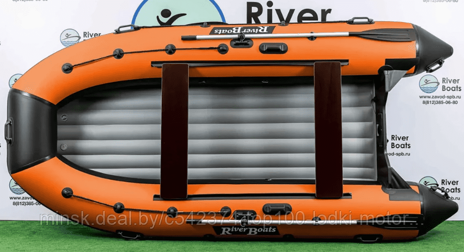 Надувная лодка RiverBoats RB 430 (НДНД) - фото 9 - id-p210772549