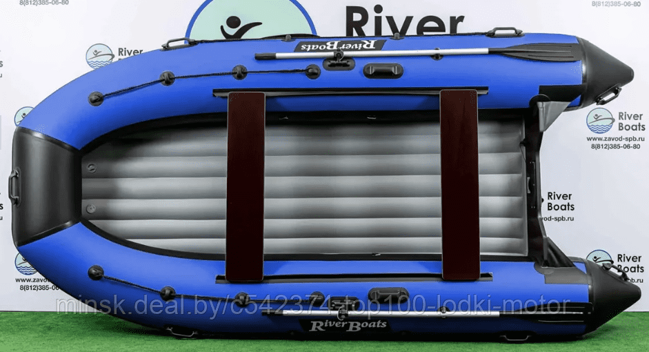 Надувная лодка RiverBoats RB 430 (НДНД) - фото 10 - id-p210772549