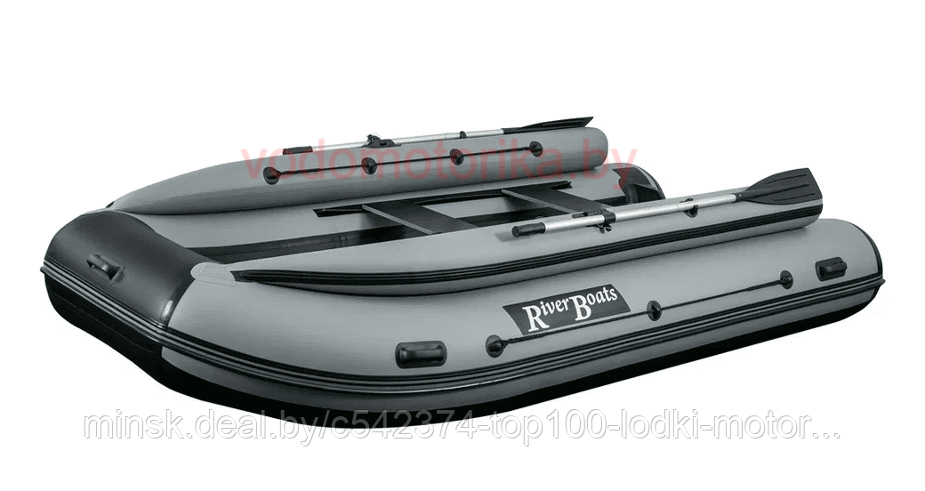 Надувная лодка RiverBoats RB 370 НДНД Фальшборт - фото 1 - id-p210772553