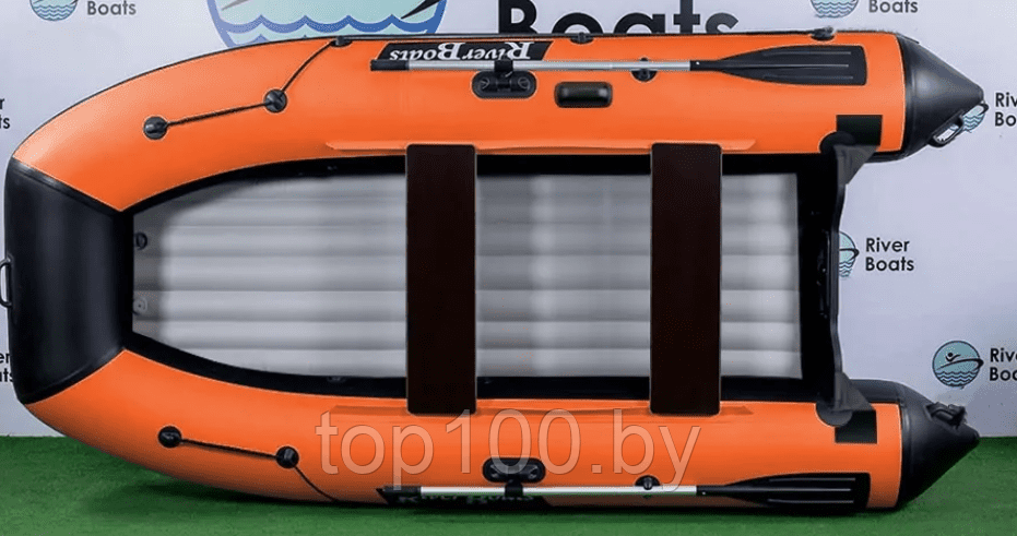 Надувная лодка ПВХ RiverBoats RB 370 (НДНД) - фото 7 - id-p210772604