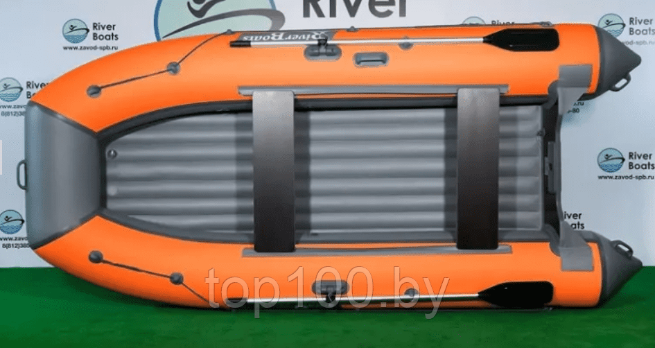 Надувная лодка ПВХ RiverBoats RB 370 (НДНД) - фото 9 - id-p210772604