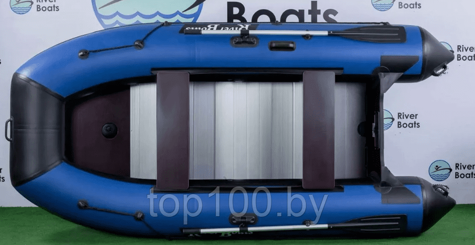 Надувная лодка ПВХ RiverBoats RB 350 (алюминиевый пол) - фото 5 - id-p210772607