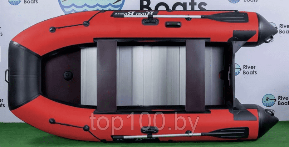 Надувная лодка ПВХ RiverBoats RB 350 (алюминиевый пол) - фото 7 - id-p210772607