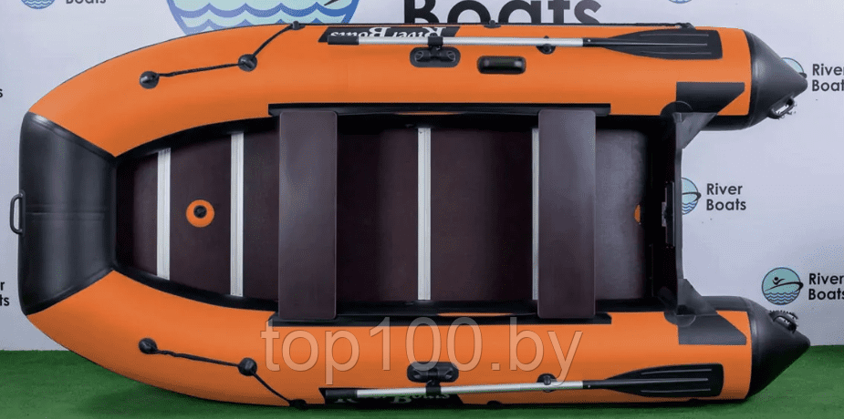 Надувная лодка ПВХ RiverBoats RB 370 - фото 10 - id-p210772720