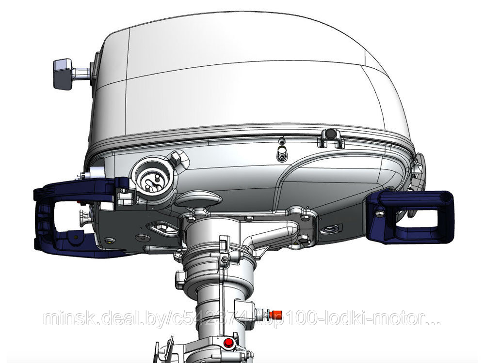 Лодочный мотор Tohatsu MFS 5 DDS (4-х тактный) - фото 3 - id-p210773160