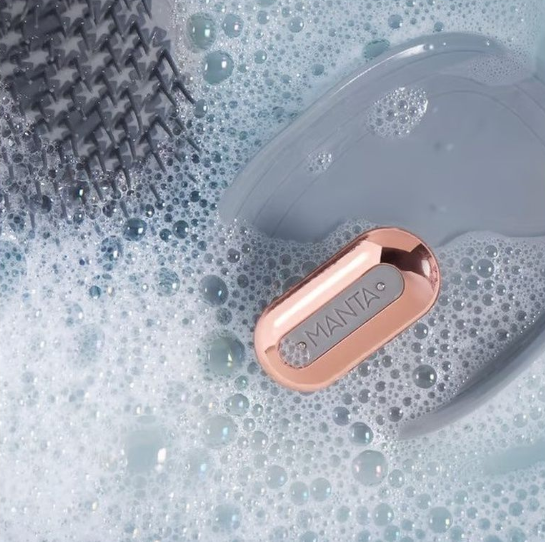 Массажная щетка для головы и волос Massager Shampoo Brush (2 режима, USB) - фото 5 - id-p210773206