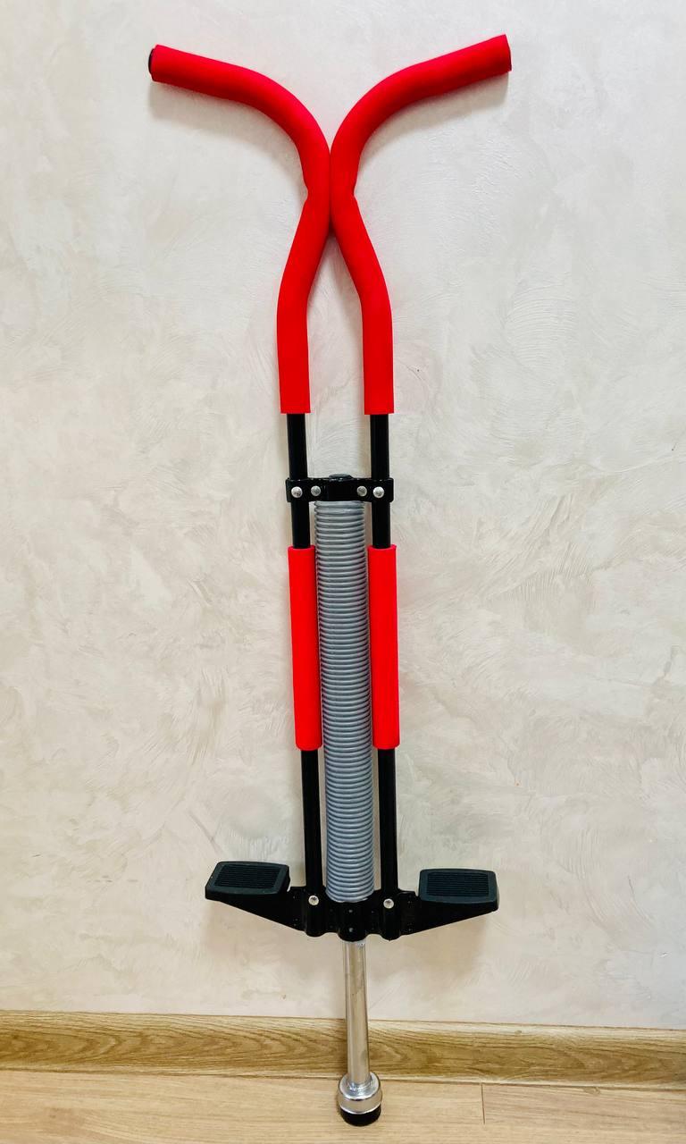 Тренажёр кузнечик прыгающая палка Pogo Stick, 3 цвета, высота 100см, арт.726 - фото 1 - id-p134783541