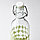 IKEA/ КОРКЕН бутылка с пробкой, 0.5 л, светло-желтый, фото 2