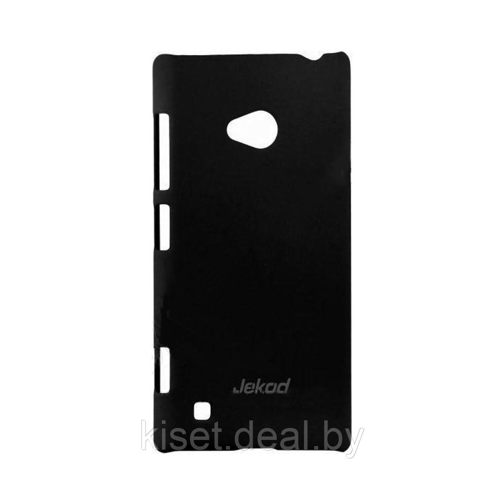Пластиковый бампер Jekod и защитная пленка для Nokia Lumia 720, черный - фото 2 - id-p210776125