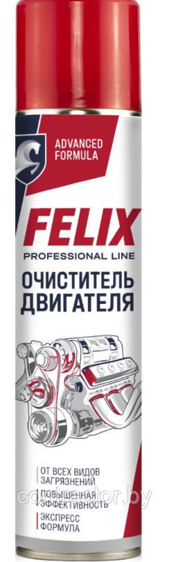 Очиститель двигателя FELIX, (400мл.)