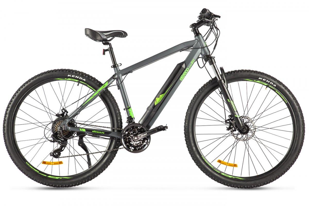 Велогибрид Eltreco Ultra MAX Серый - фото 1 - id-p210841910