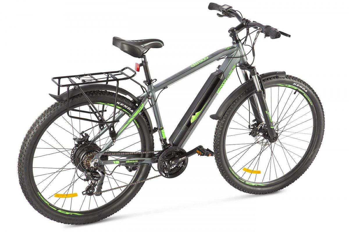 Велогибрид Eltreco Ultra MAX PRO Серый - фото 2 - id-p210842068