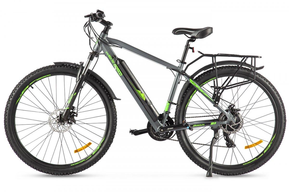 Велогибрид Eltreco Ultra MAX PRO Серый - фото 4 - id-p210842068