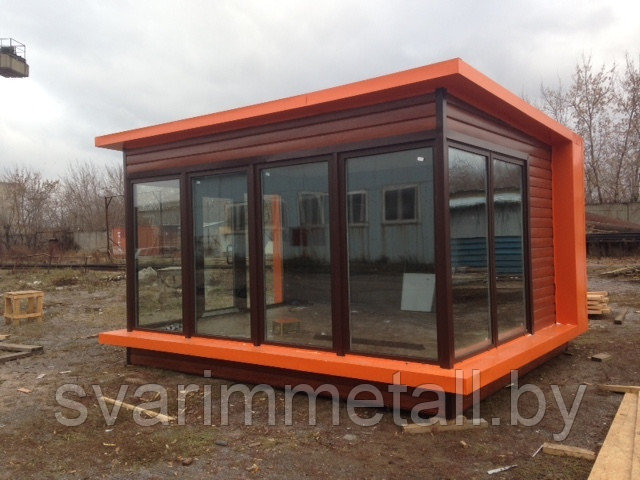 Металлический торговый павильон (киоск)