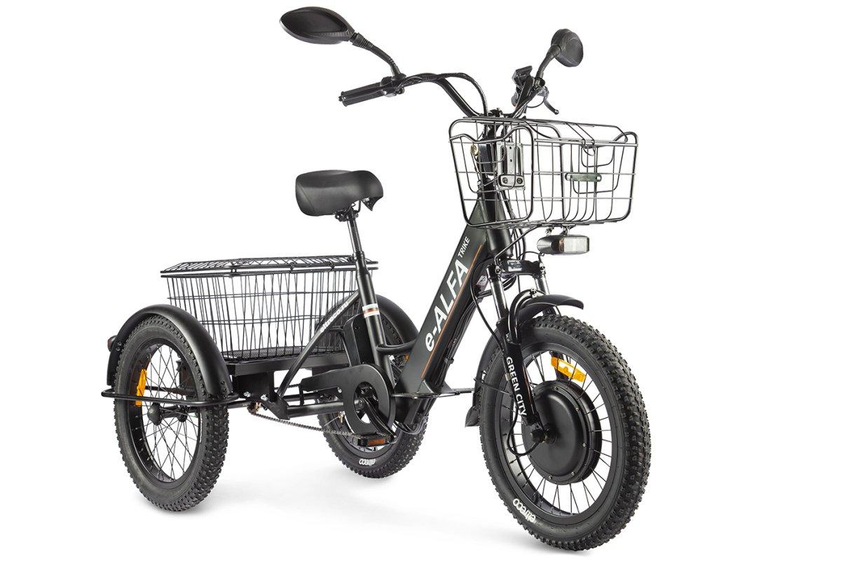 Трицикл GREEN CITY e-ALFA Trike - фото 1 - id-p210850344