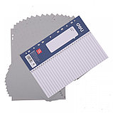 Разделитель листов пластиковый Deli, А4, с маркировкой на 31 числовое деление, серый, фото 3