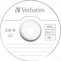 CD-R диск Verbatim 700Mb DL Extra Protection 52x Slim 43347 (1 шт.)