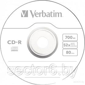 CD-R диск Verbatim 700Mb DL Extra Protection 52x Slim 43347 (1 шт.)