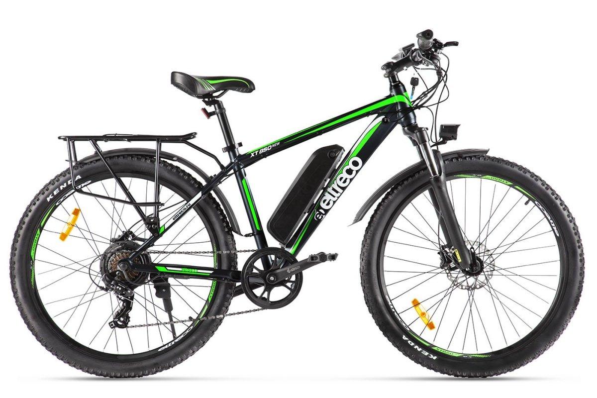 Велогибрид Eltreco XT 850 new Зеленый - фото 1 - id-p210875855