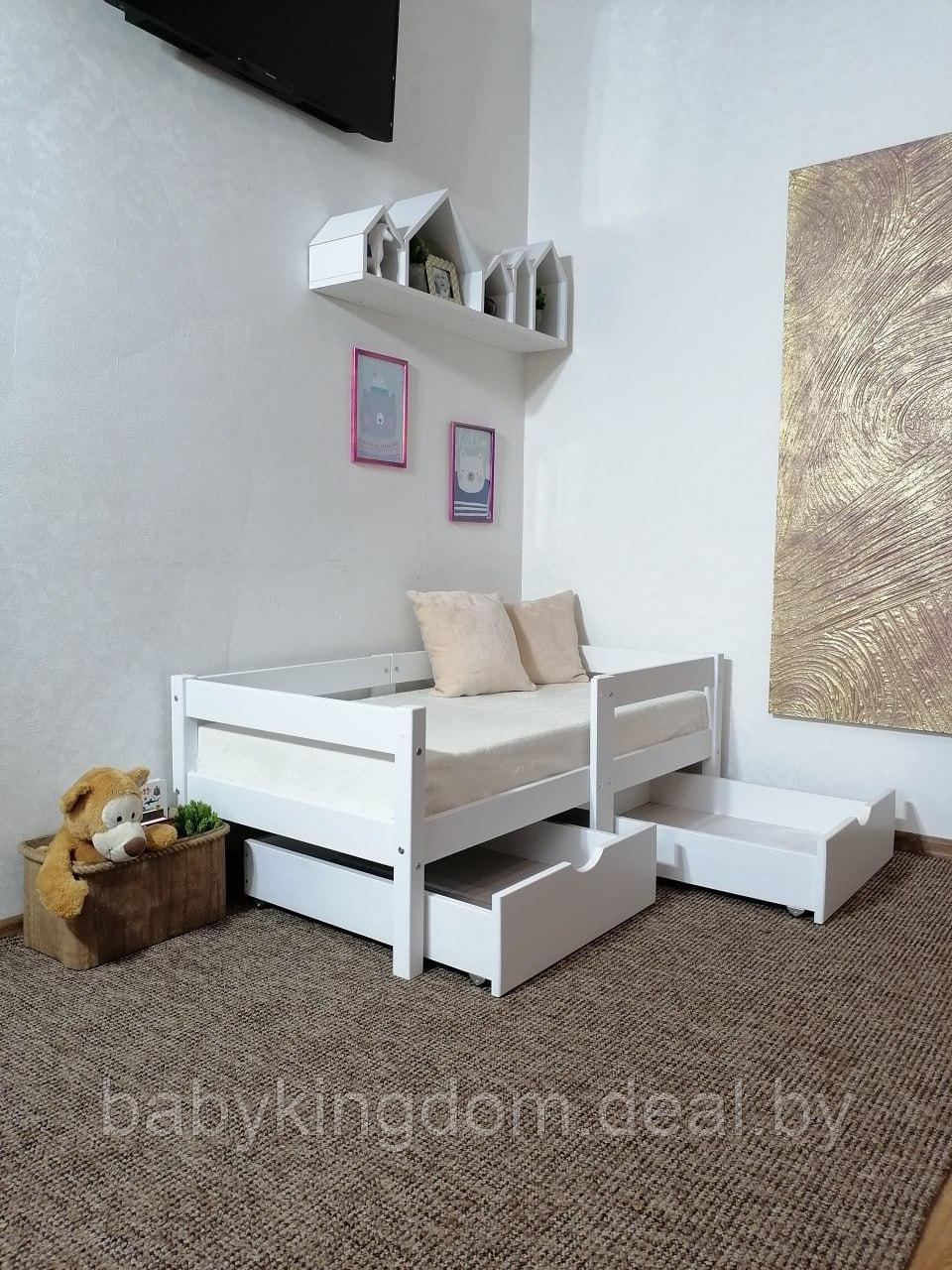 Кровать Мия 70х140, с ящиками - фото 9 - id-p210878798
