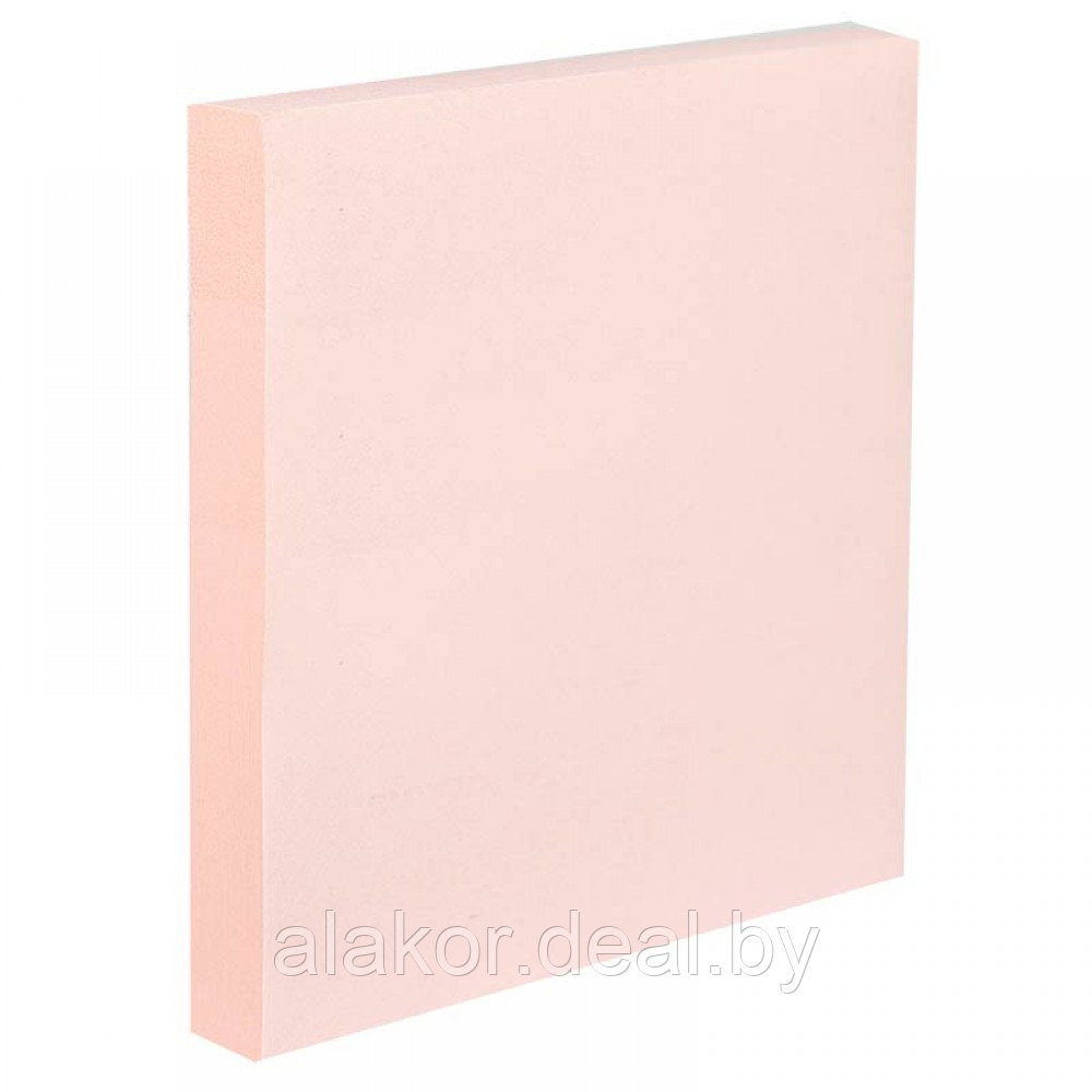 Самоклеящийся блок Deli, 76*76мм, 100л, розовый, пастель - фото 1 - id-p210882237