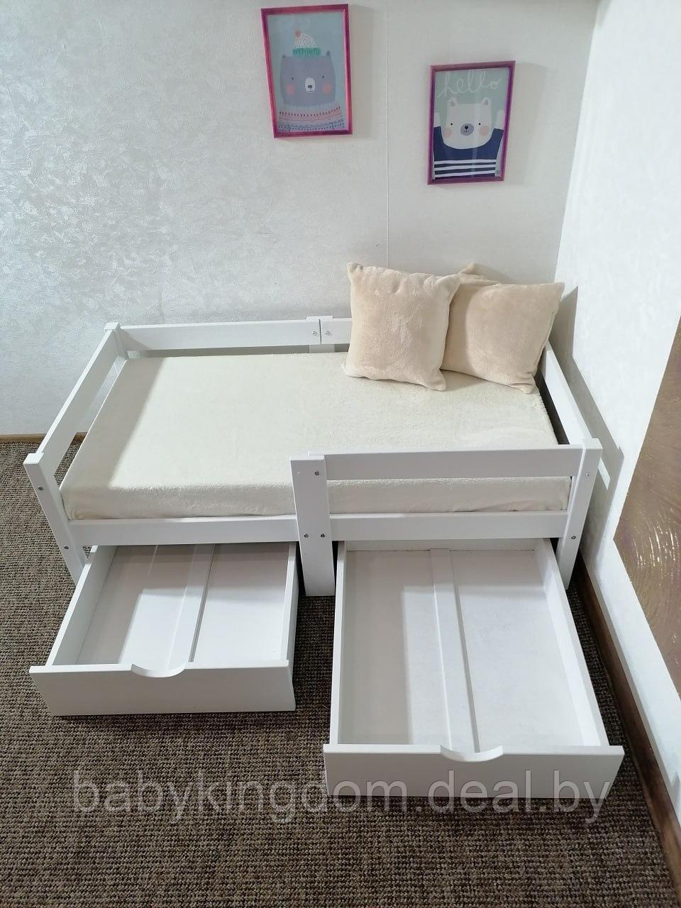 Кровать Мия 80х160 с ящиками - фото 7 - id-p210881091