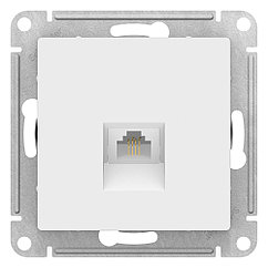 РОЗЕТКА телефонная RJ11, цвет Лотос (SCHNEIDER ELECTRIC ATLAS DESIGN)