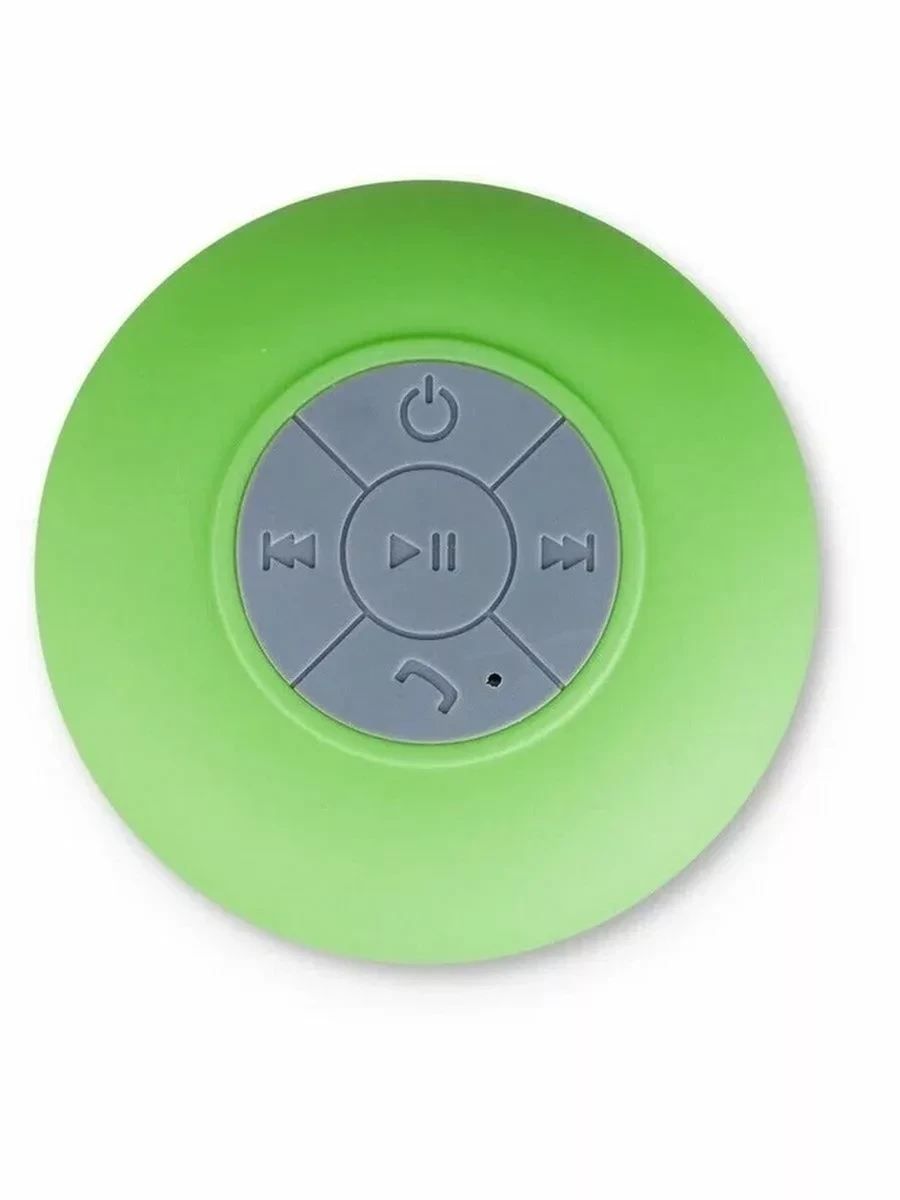 Водонепроницаемая Bluetooth колонка для душа BathBeats (зеленый) - фото 2 - id-p210757807