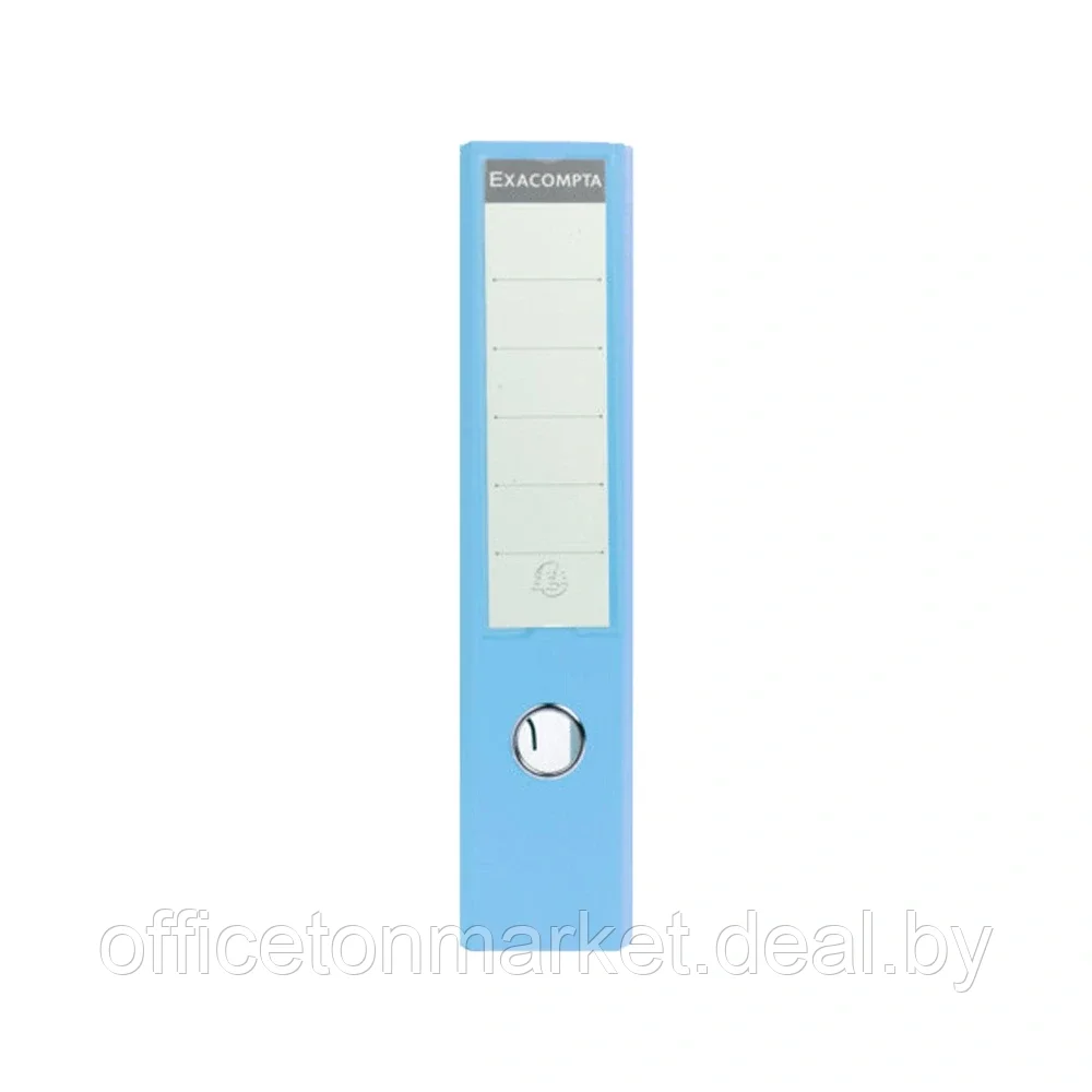 Папка-регистратор, A4, 70 мм, ПВХ, голубой - фото 4 - id-p137119452